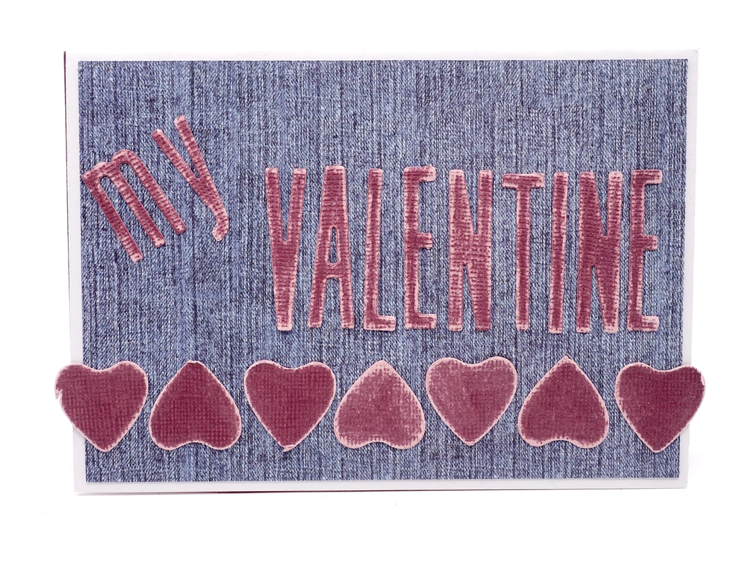 Make your own Valentines Card with a 3D LOVE insert. Free step-by-step tutorial.