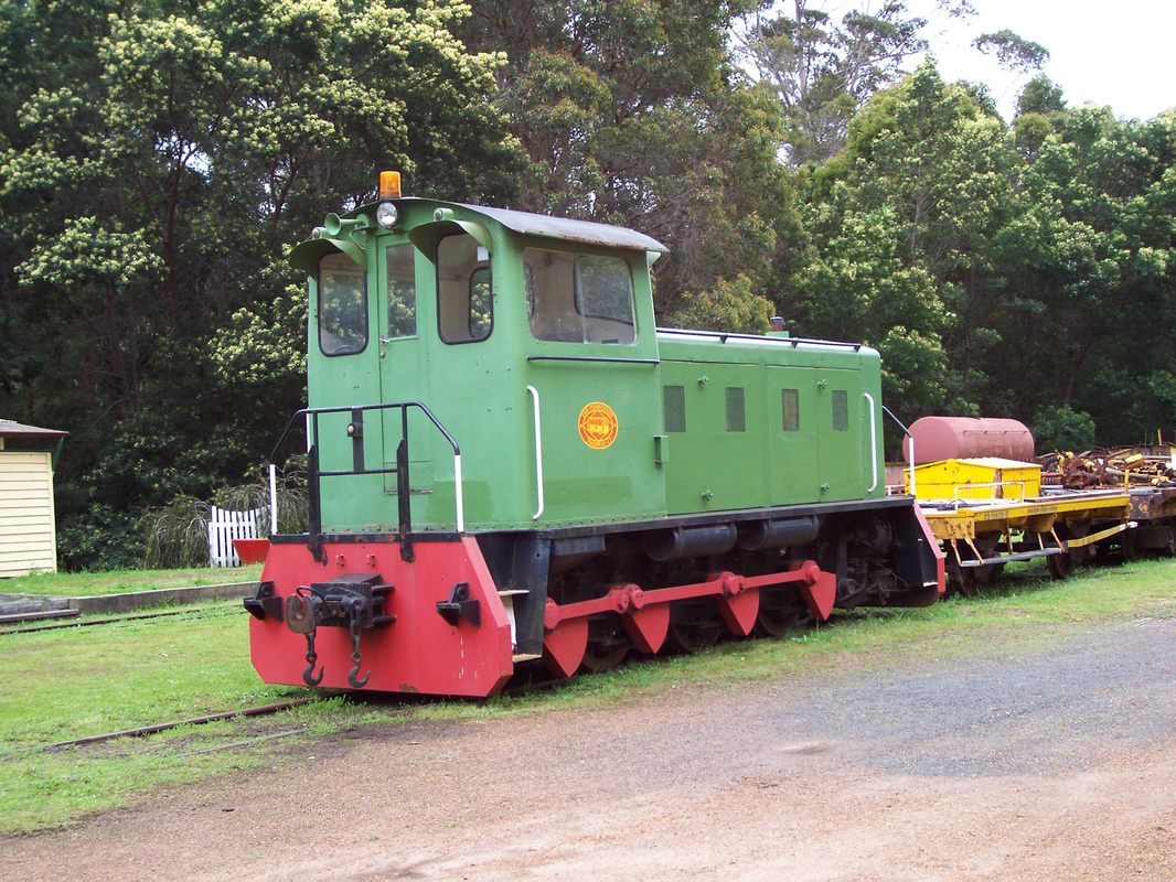 The Pemberton Tramway, Pemberton, Western Australia. Tourist Train and Railway Journey.