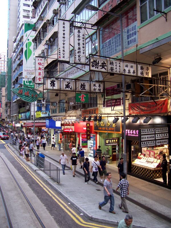 Hong Kong, Streets