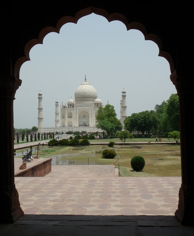 The Taj Mahal, Agra, India. 