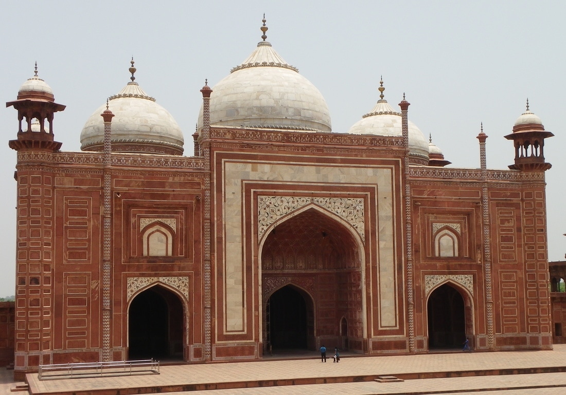 Taj Mahal, Agra, India. Masjid.