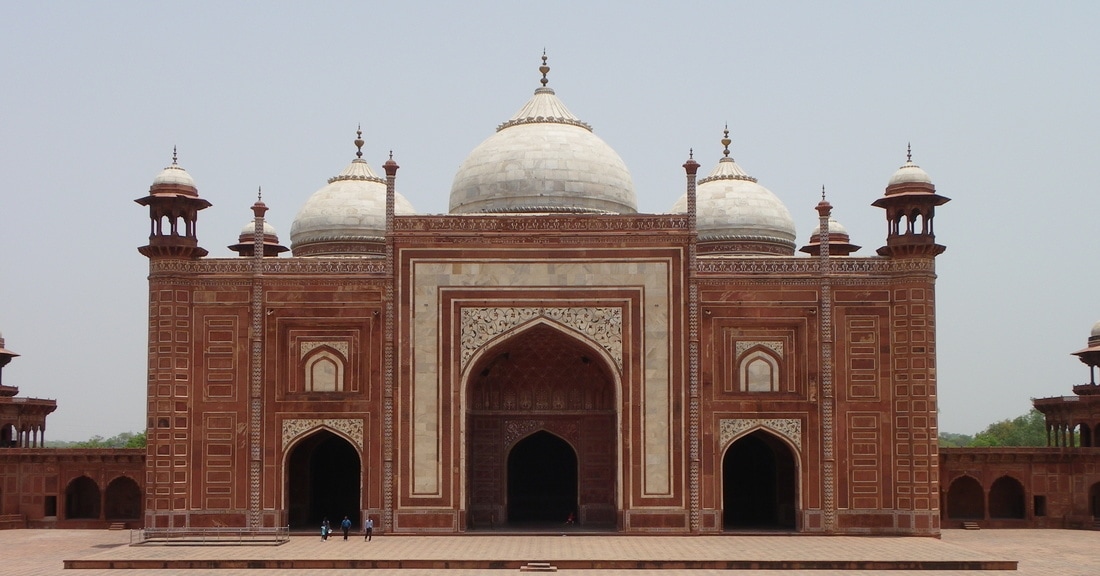 Taj Mahal, Agra, India. Masjid.
