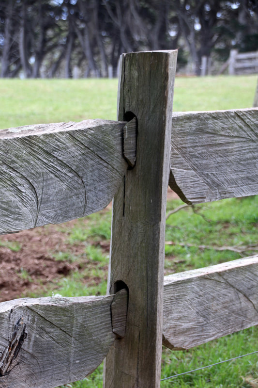 Wooden Fence, Churchill Island Heritage Farm, Victoria, Australia