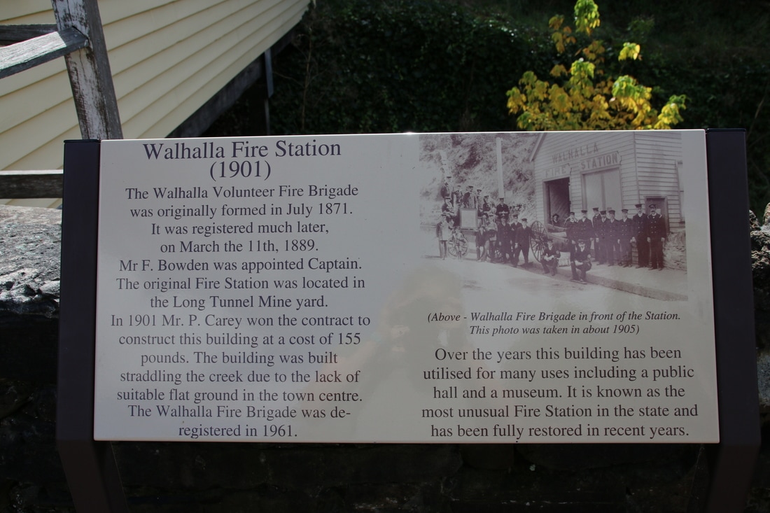 Walhalla Fire Station, Walhalla Historic Township, Walhalla, Victoria, Australia