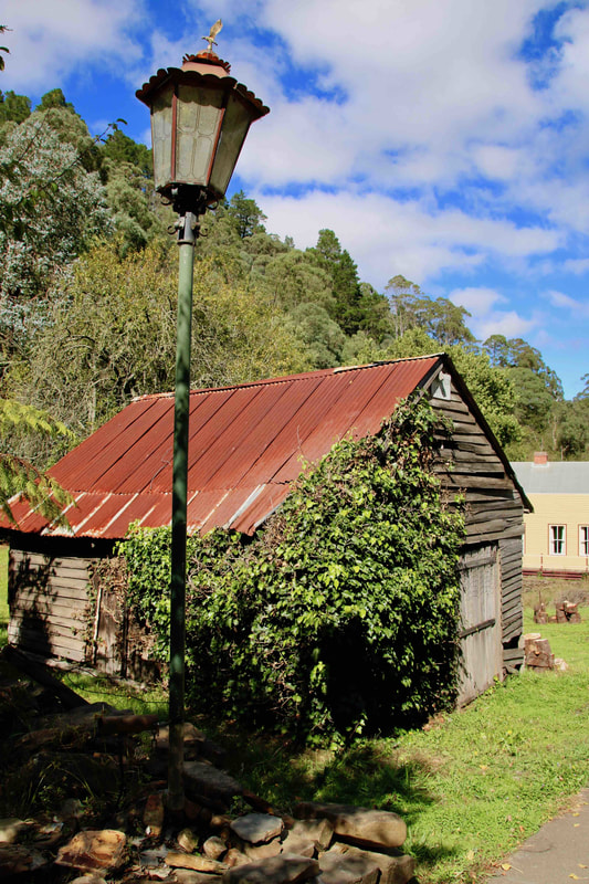 Old Lamp Post, Walhalla Historic Township, Walhalla, Victoria, Australia