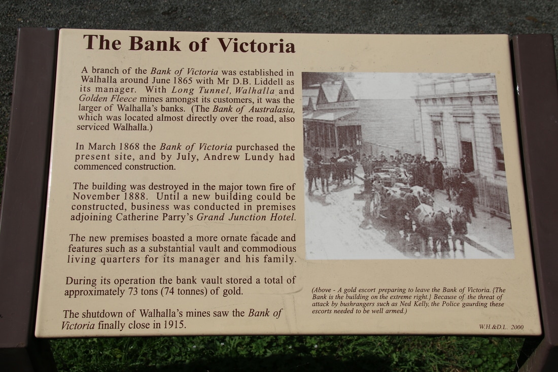 The Bank of Victoria Vault, Walhalla Historic Township, Walhalla, Victoria, Australia
