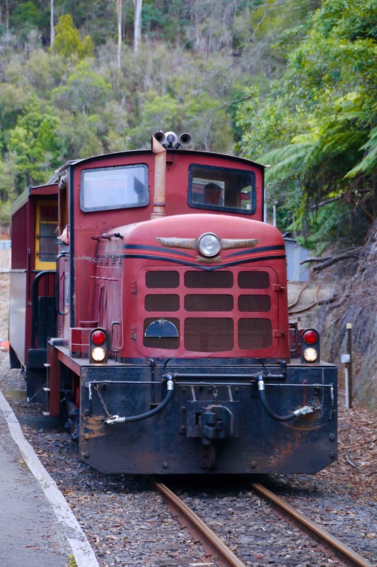 Diesel Train Engine, Walhalla Goldfields Railway, Victoria, Australia