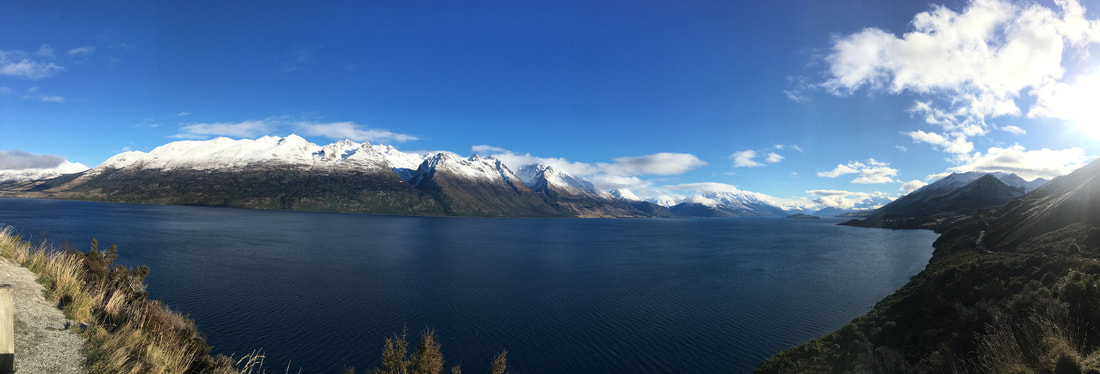 The drive from Queenstown to Glenorchy