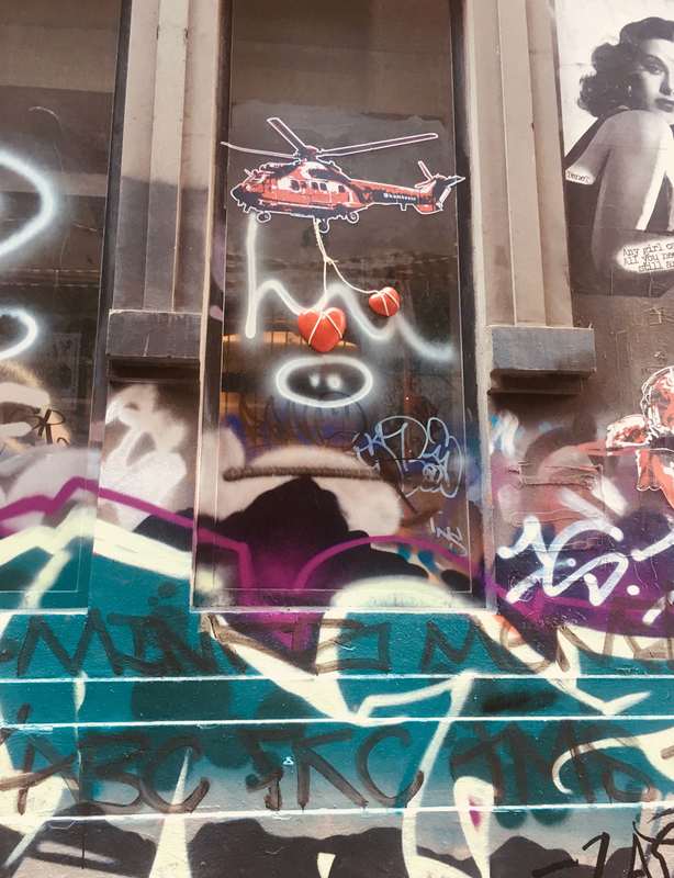 Graffiti street art, Melbourne city centre