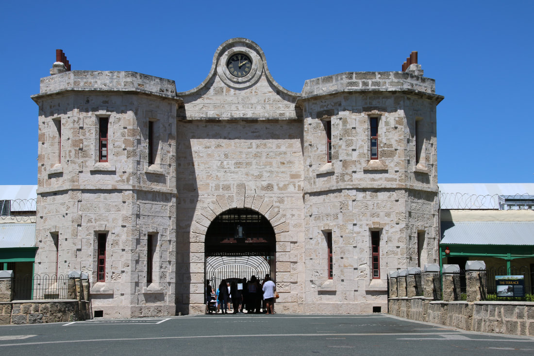 Gate house, Main Entrance, Fremantle Prison,  Fremantle, Western Australia
