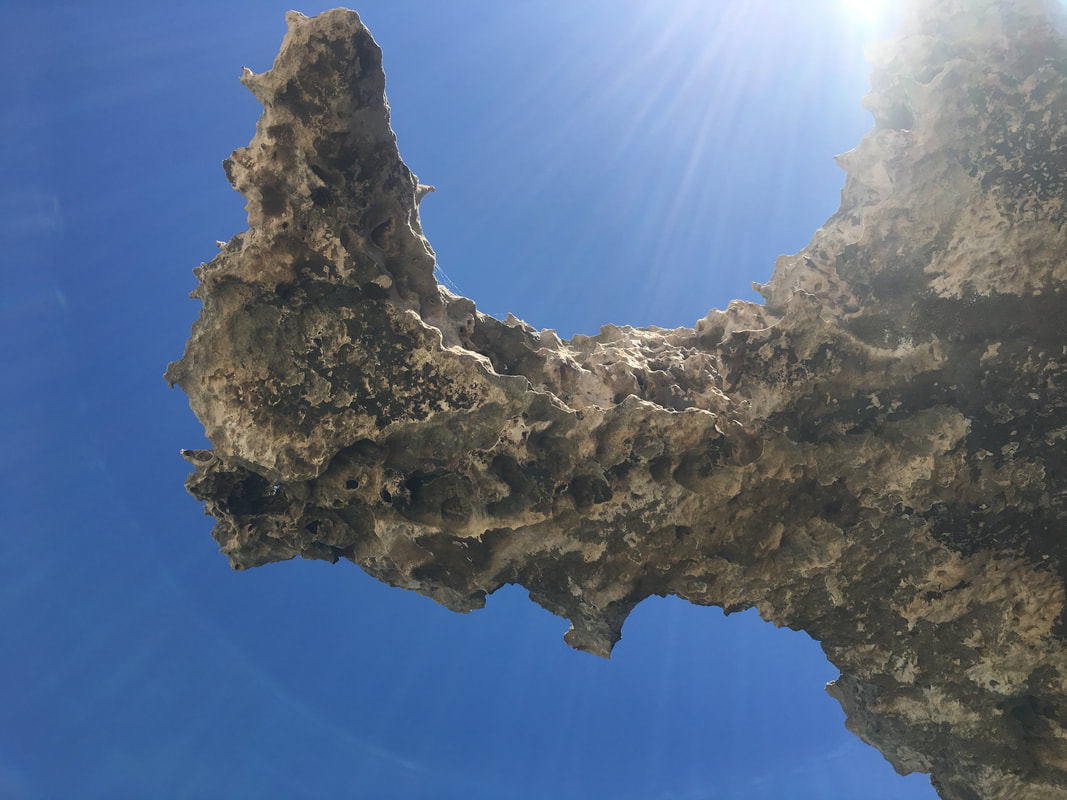 Catherine Bay, Rottnest Island, Western Australia. Limestone Formations. 