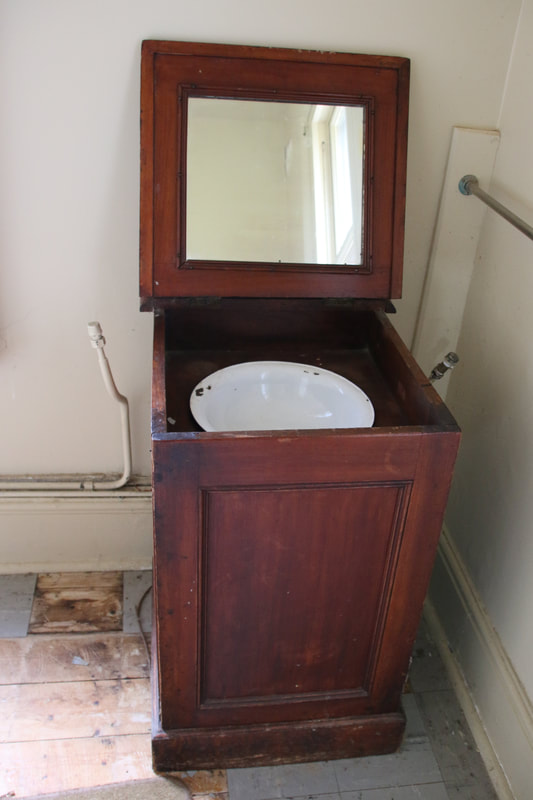 Bathroom Vanity. Coolart  Homestead, Mornington Peninsula, Victoria, Australia.