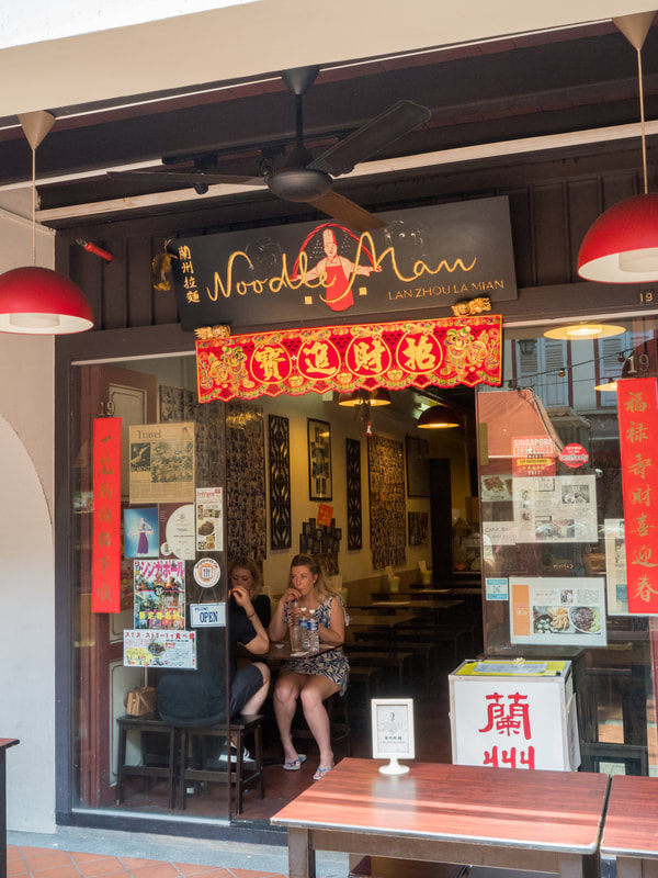 The Noodle Man. Lan Zhou La Mian. Chinatown, Singapore.