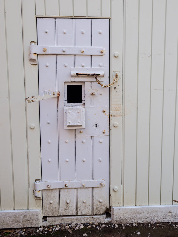 Old jail at Coal Creek Community Park and Museum, Korumburra, Australia.
