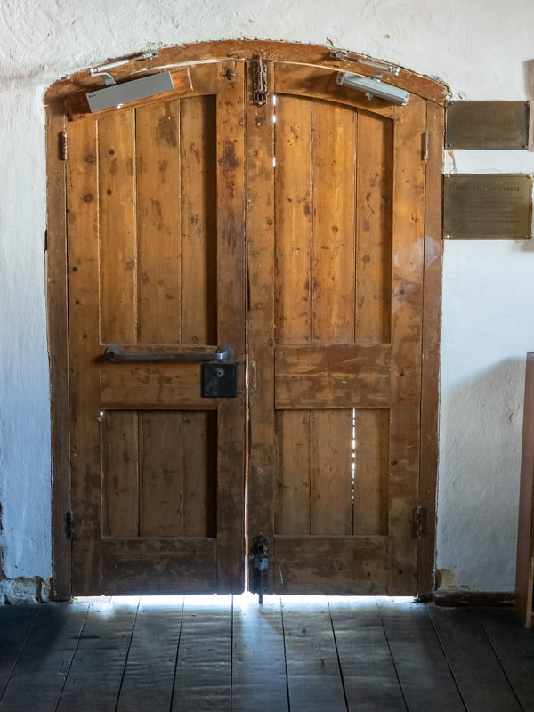 Rottnest Island Chapel. Old Wooden Doors. Western Australia. Heritage, visit Rotto. Old churches.