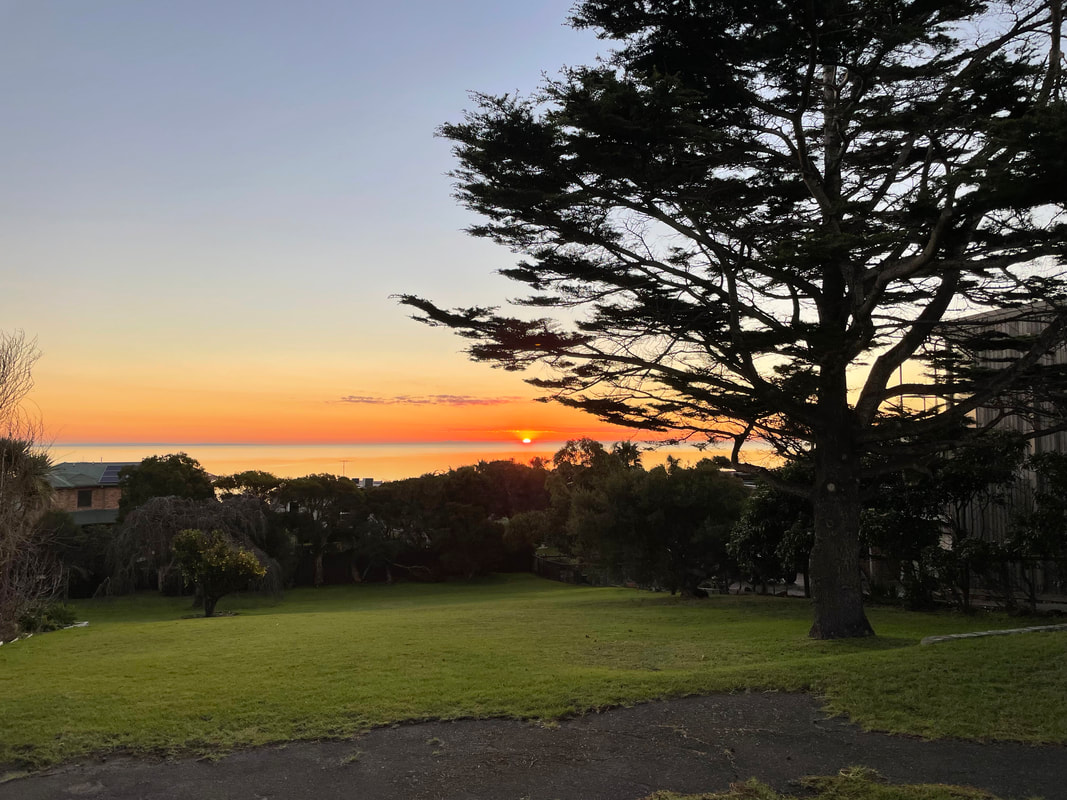 Spectacular sunset, Mount Eliza, Mornington Peninsula, Victoria, Australia