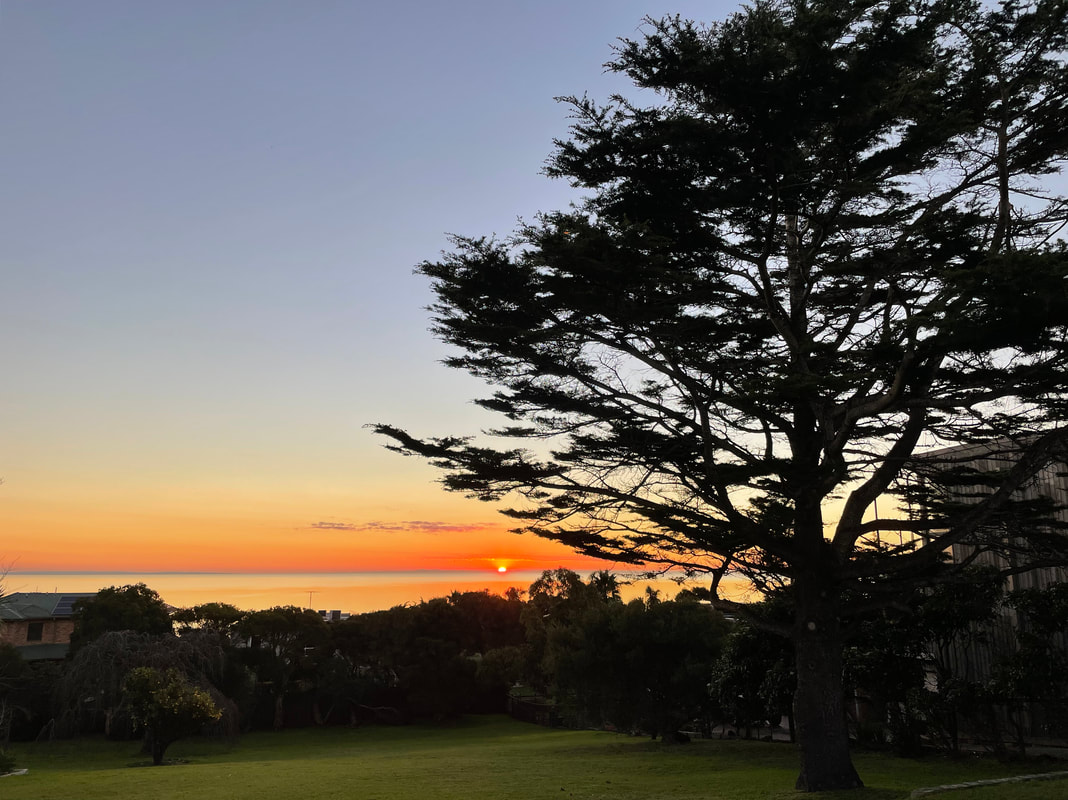 Spectacular sunset, Mount Eliza, Mornington Peninsula, Victoria, Australia