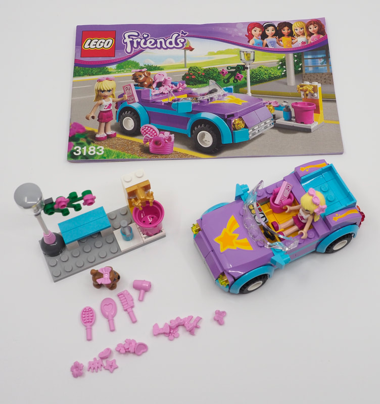 LEGO FRIENDS STEPHANIE'S COOL CONVERTIBLE 3183, 2012