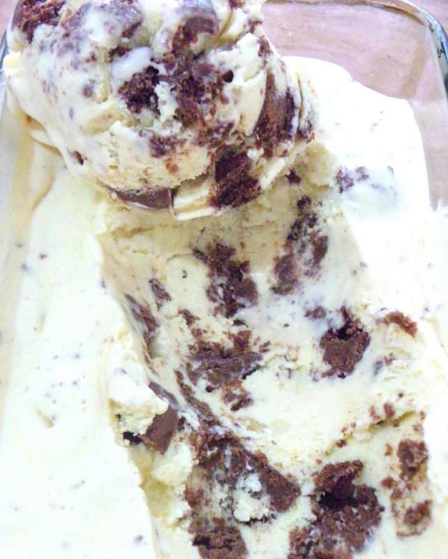 Chocolate Brownie and Choc Chunk Icecream ice cream Recipe