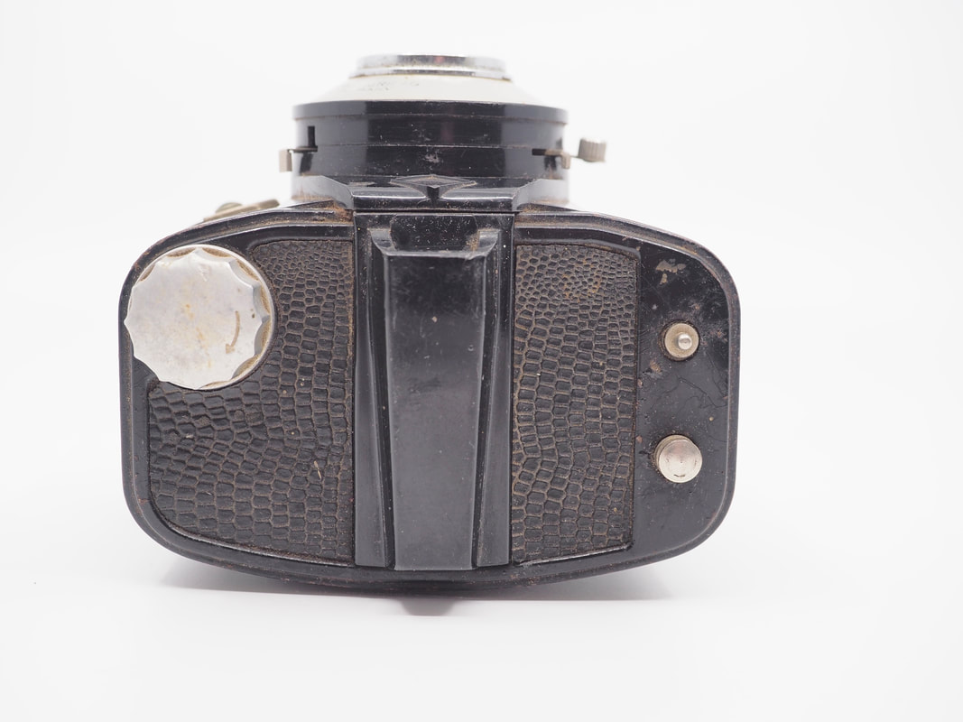 Photo of AGFA Clack Vintage Box Camera. 1950s-1960s.