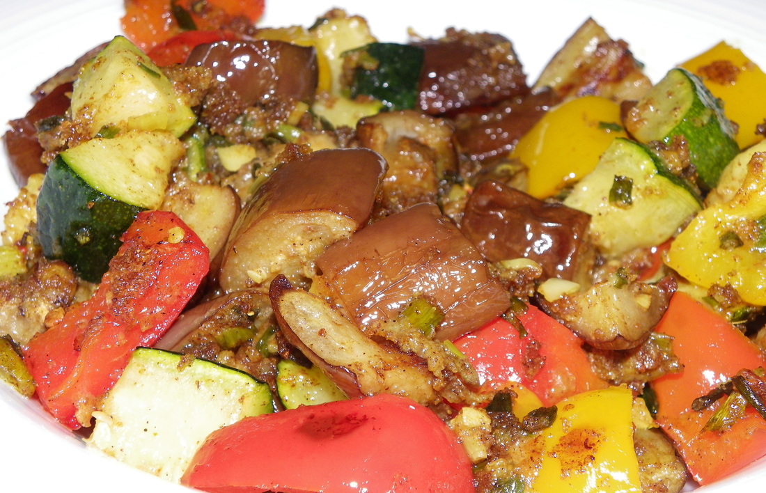 Recipe for vegetable indian spiced roast vegetables gluten free