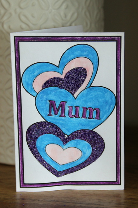 Free printable templates for mother's day cards kids craft