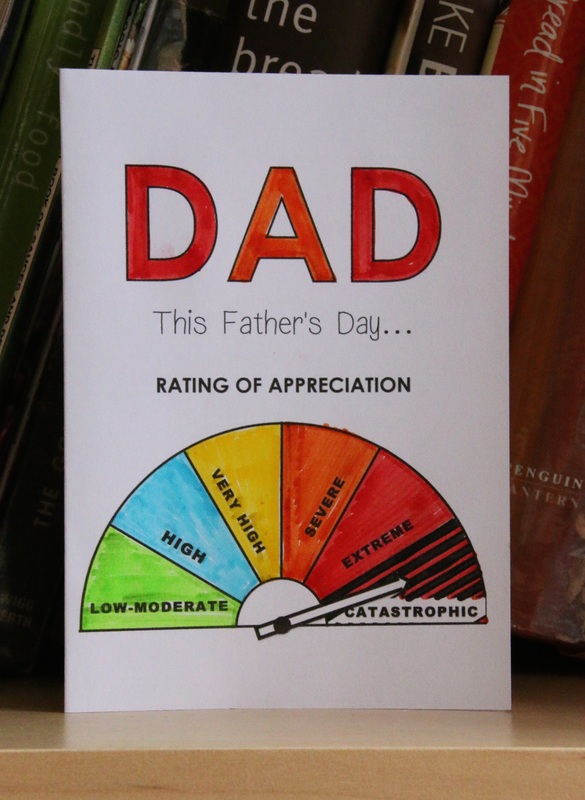 printable fathers day quarter fold card with free template for kids craft - appreciation