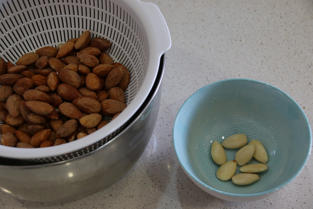Blanching Almonds