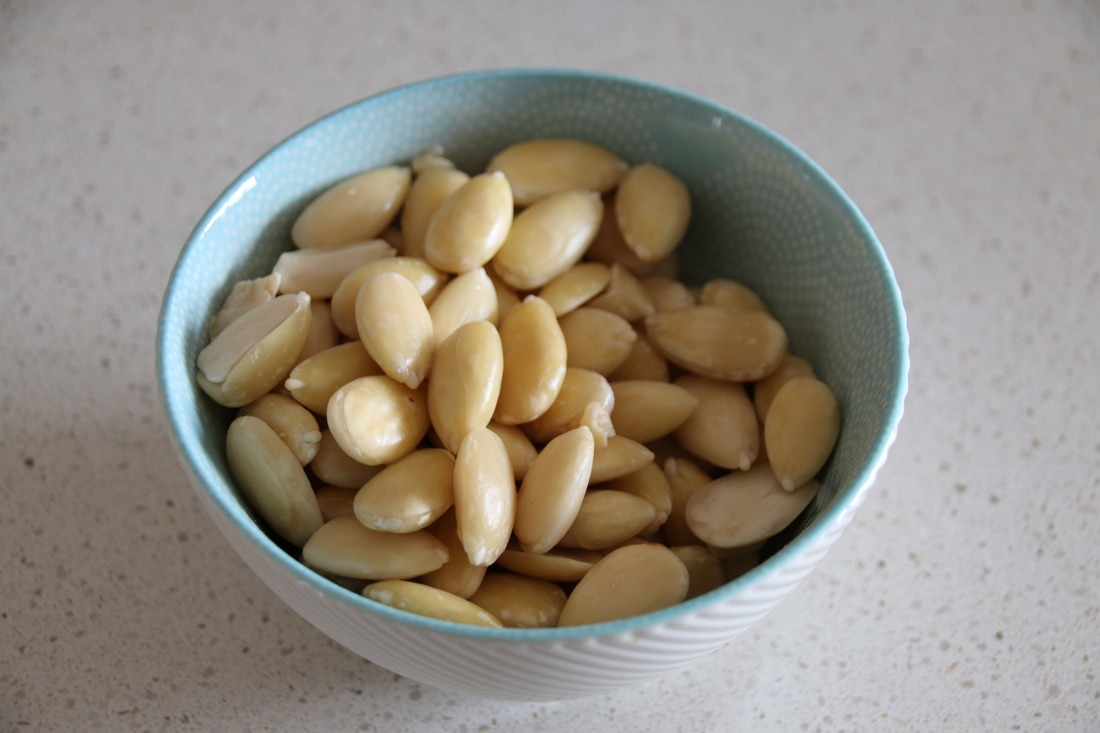 Blanched Almonds.