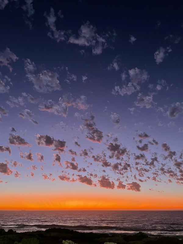 Scarborough Beach, Perth, Western Australia. Sunset.