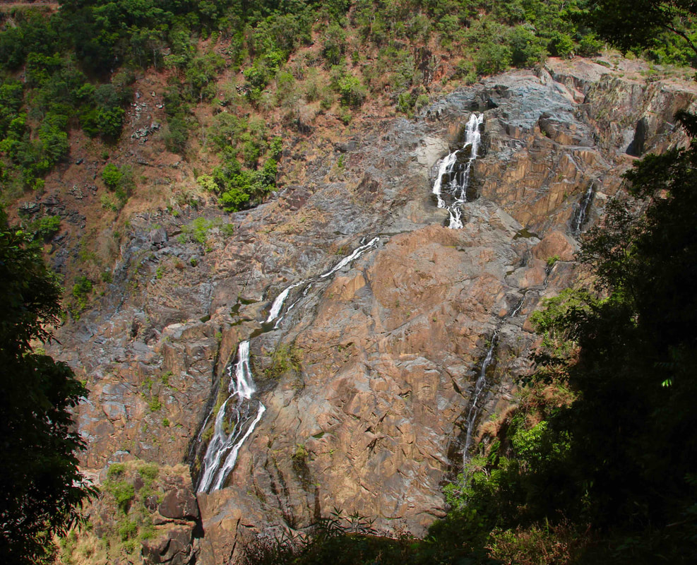 Barron Falls, The Skyrail Rainforest Cableway, Cairns to Kuranda, Queensland, Australia