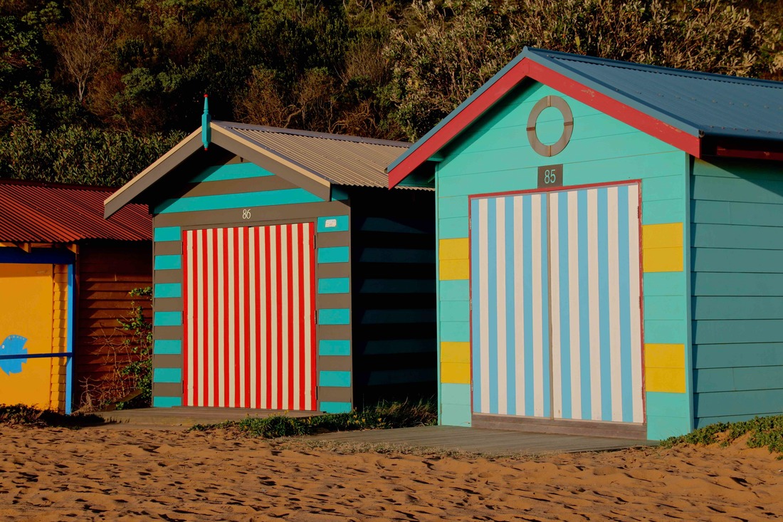 Beach Huts, Mount Eliza, Mornington Peninsula, Australia
