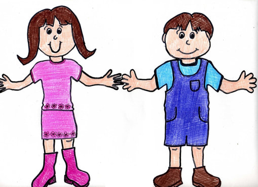 free printable paper boy and girl dolls with clothes 