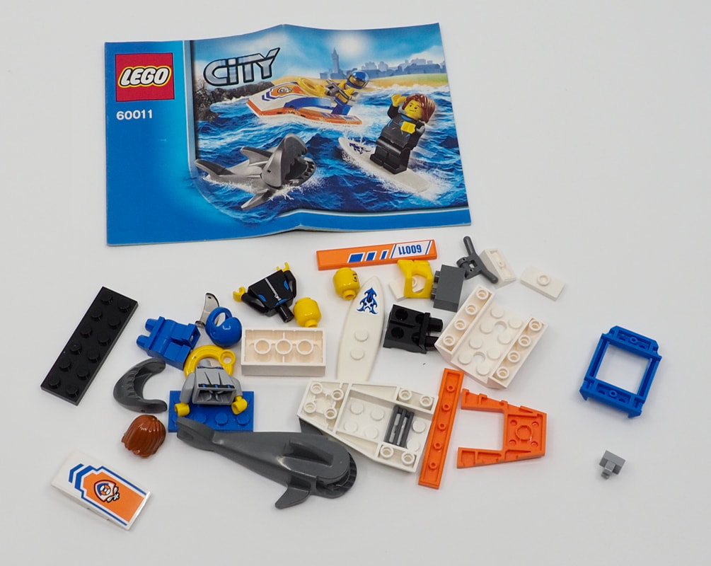 LEGO CITY 60011 SURFER RESCUE ​2013